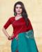 Picture of Enticing Red/Rama Casual Saree