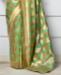 Picture of Exquisite Green Silk Saree