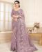 Picture of Statuesque Dusty Lavender Designer Saree