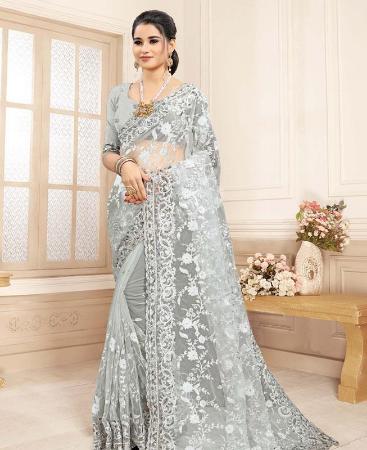 Picture of Excellent Gary Designer Saree