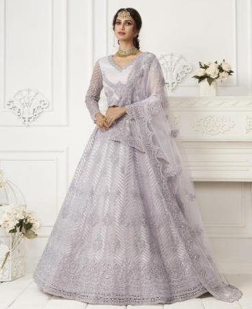 Picture of Shapely Lavender Lehenga Choli