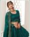 Picture of Comely Teal Green Lehenga Choli