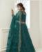 Picture of Comely Teal Green Lehenga Choli