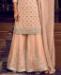 Picture of Splendid Peach Straight Cut Salwar Kameez