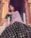 Picture of Superb Black Lehenga Choli