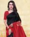 Picture of Nice Black/Red Casual Saree