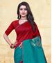 Picture of Enticing Red/Rama Casual Saree