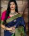 Picture of Comely Nevy Blue Casual Saree