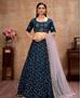 Picture of Marvelous Nevy Blue Lehenga Choli