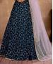 Picture of Marvelous Nevy Blue Lehenga Choli