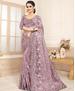 Picture of Statuesque Dusty Lavender Designer Saree