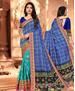 Picture of Splendid Blue+sky Blue Casual Saree