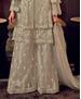 Picture of Beauteous Beige Straight Cut Salwar Kameez