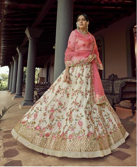 Picture of Admirable Off White Lehenga Choli