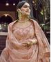 Picture of Marvelous Peach Lehenga Choli