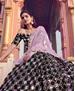 Picture of Superb Black Lehenga Choli