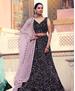 Picture of Gorgeous Black Lehenga Choli