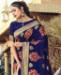 Picture of Gorgeous Navy Blue Casual Saree