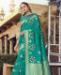 Picture of Nice Turquoise Casual Saree