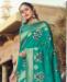 Picture of Nice Turquoise Casual Saree