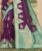 Picture of Good Looking Voilet Silk Saree