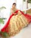 Picture of Statuesque Beige Lehenga Choli