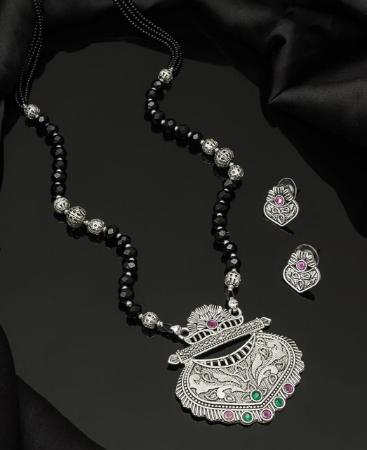 Picture of Delightful Silver Mangalsutra