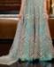 Picture of Beautiful Mint Blue Straight Cut Salwar Kameez