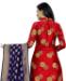 Picture of Statuesque Red Cotton Salwar Kameez