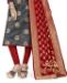 Picture of Sightly Grey Cotton Salwar Kameez