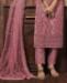 Picture of Exquisite Pink Straight Cut Salwar Kameez