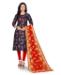 Picture of Fascinating Nevy Blue Cotton Salwar Kameez