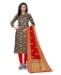 Picture of Delightful Nevy Blue Cotton Salwar Kameez