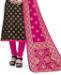 Picture of Splendid Black Straight Cut Salwar Kameez