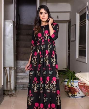 Picture of Sightly Black Kurtis & Tunic