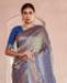 Picture of Fine Blue Designer Saree