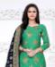 Picture of Grand Green Cotton Salwar Kameez