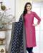 Picture of Delightful Pink Cotton Salwar Kameez