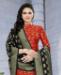 Picture of Graceful Red Cotton Salwar Kameez