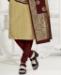 Picture of Alluring Beige Cotton Salwar Kameez