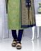 Picture of Magnificent Parrot Green Cotton Salwar Kameez