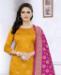 Picture of Classy Yellow Cotton Salwar Kameez