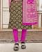 Picture of Bewitching Black Cotton Salwar Kameez