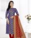 Picture of Ideal Royal Blue Cotton Salwar Kameez