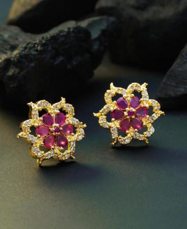 Picture of Stunning Rose Gold Earrings