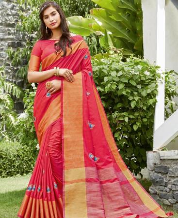 Picture of Admirable Pink Casual Saree