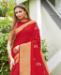 Picture of Fascinating Red Casual Saree