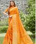 Picture of Classy Musturd Casual Saree