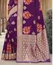 Picture of Alluring Voilet Casual Saree