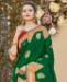 Picture of Charming Green Silk Saree